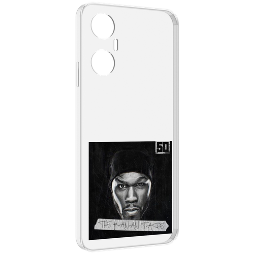 Чехол MyPads 50 Cent - The Kanan Tape для Infinix Hot 20 5G задняя-панель-накладка-бампер