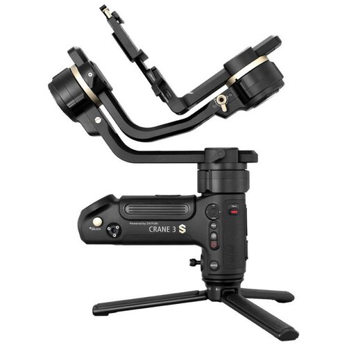 Электрический стабилизатор Zhiyun Crane 3S PRO, черный двойные рукоятки для трехосевого электронного стабилизатора zhiyun crane 2