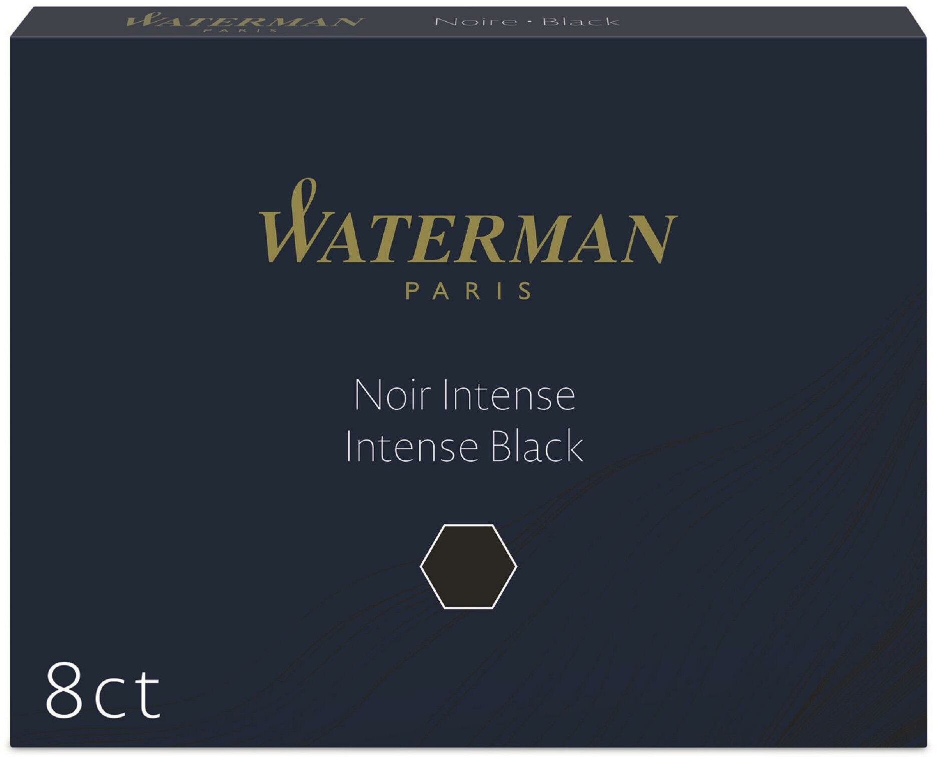 Картридж чернильный для перьевой ручки WATERMAN Cartridge Size Standard чер