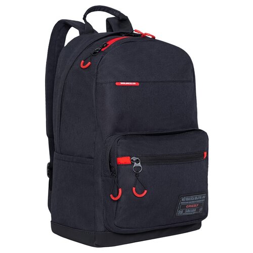 фото Рюкзак grizzly rq-008-3 (черный)