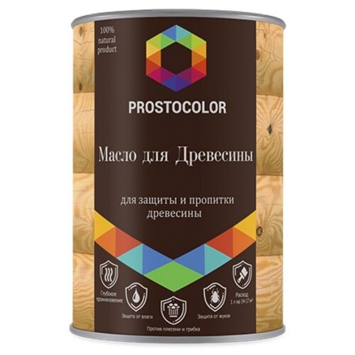 Масло Prostocolor для древесины, бесцветный, 0.75 л