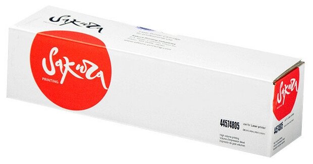 Картридж SAKURA 44574805 для OKI черный , 7000 стр