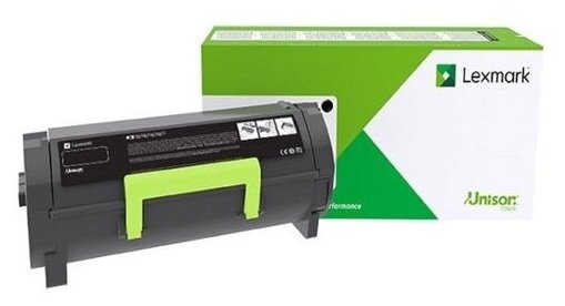 Картридж Lexmark 56F5U0E, 25000 стр, черный