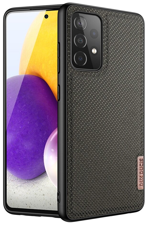 Чехол силиконовый Dux Ducis для Samsung Galaxy A72 4G / A72 5G, Fino series, коричневый