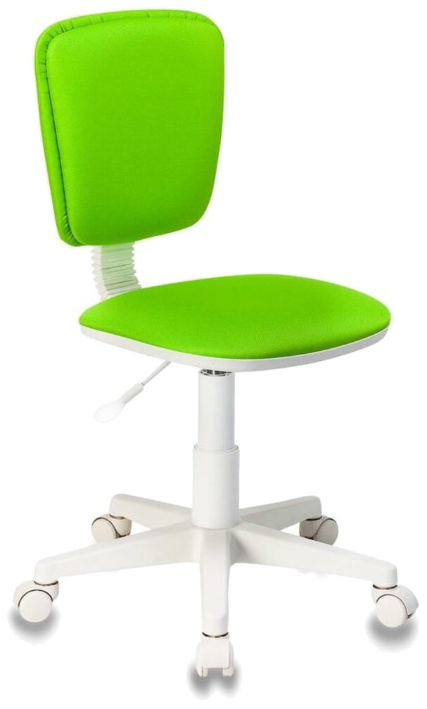 Кресло детское CH-W204NX салатовый, ткань / Компьютерное кресло для ребенка, школьника, подростка