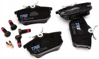 Дисковые тормозные колодки задние TRW GDB1314 для Volvo, Smart, Mitsubishi, Haima (4 шт.)