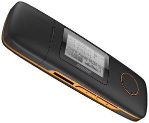 Портативный медиаплеер Digma U3 4Gb Black/Orange