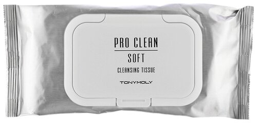 TONY MOLY салфетки очищающие Pro Clean Soft, 200 г, 50 шт.