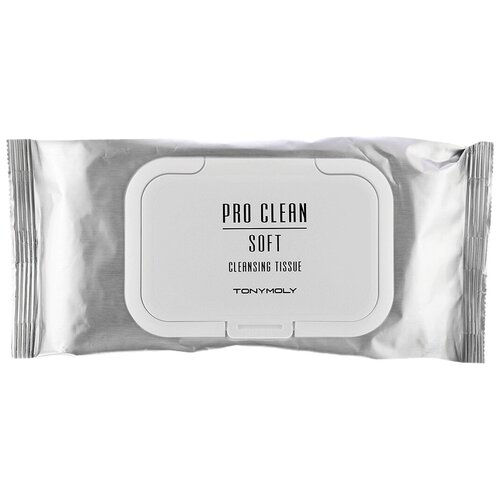 TONY MOLY салфетки очищающие Pro Clean Soft, 200 г, 50 шт. очищающие салфетки для всех типов кожи tony molypure clean soft cleansing tissues 50 штук