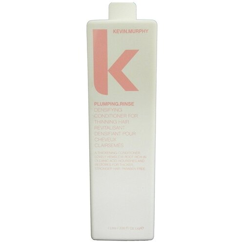 бальзам для объема и уплотнения волос kevin murphy plumping 40 мл Kevin.Murphy кондиционер Plumping.Rinse для объёма и уплотнения, Жидкий Шелк, 1000 мл