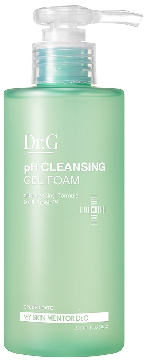 Dr. G гель-пенка для умывания глубокого очищения PH Cleansing Gel Foam, 200 мл