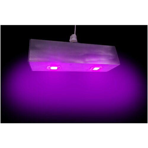 Лампа для выращивания 100Вт с цоколем Е27, с активным охлаждением светодиодов Денебола