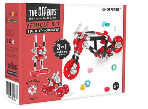 Конструктор The Offbits Vehicle Kit EX0207 ChopperBit, 90 дет.