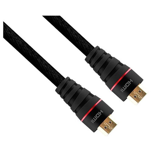 Кабель VCOM HDMI - HDMI (CG525D), 3 м, черный кабель vcom hdmi hdmi 2 0 20м cg525d r 20 0