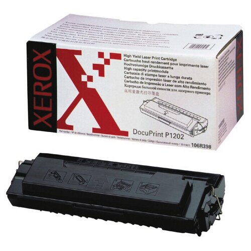 Картридж Xerox 106R00398, 6000 стр, черный 5 компл лот docuprint c2200 docuprint c2200 c3300 сброс чипа картриджа тонера совместимый с чипами xerox ct350670 ct350671 ct350672