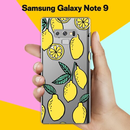 Силиконовый чехол на Samsung Galaxy Note 9 Лимоны / для Самсунг Галакси Ноут 9