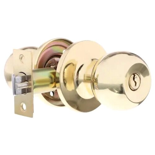 Ручка дверная verdi 30876072kpbe кноб золото ключфиксатор 1354₽