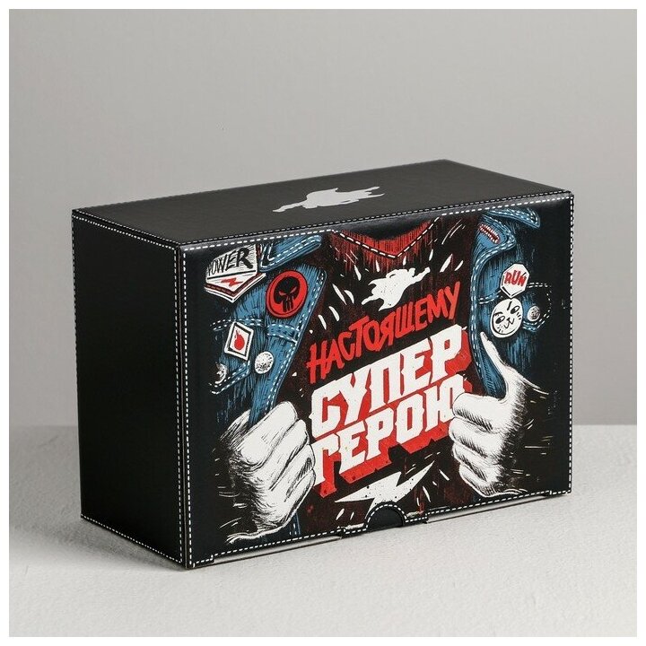 Коробка‒пенал Супергерою, 22 x 15 x 10 см