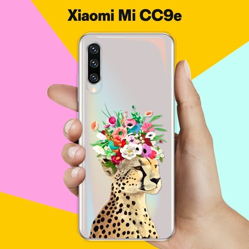 Силиконовый чехол Леопард на Xiaomi Mi CC9e силиконовый чехол кофе на xiaomi mi cc9e