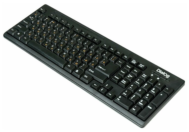 Комплект клавиатура + мышь Dialog KMROP-4010U Black USB, черный - фото №5