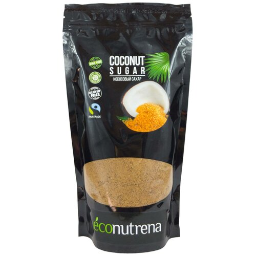 Сахар Econutrena кокосовый, 250 г