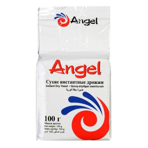 Дрожжи хлебопекарные и для напитков Angel 100 грамм