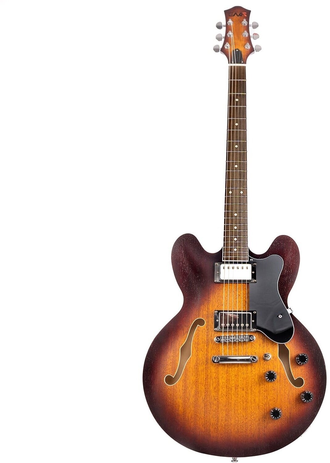Полуакустическая гитара Eart E-335 Brown Sunburst