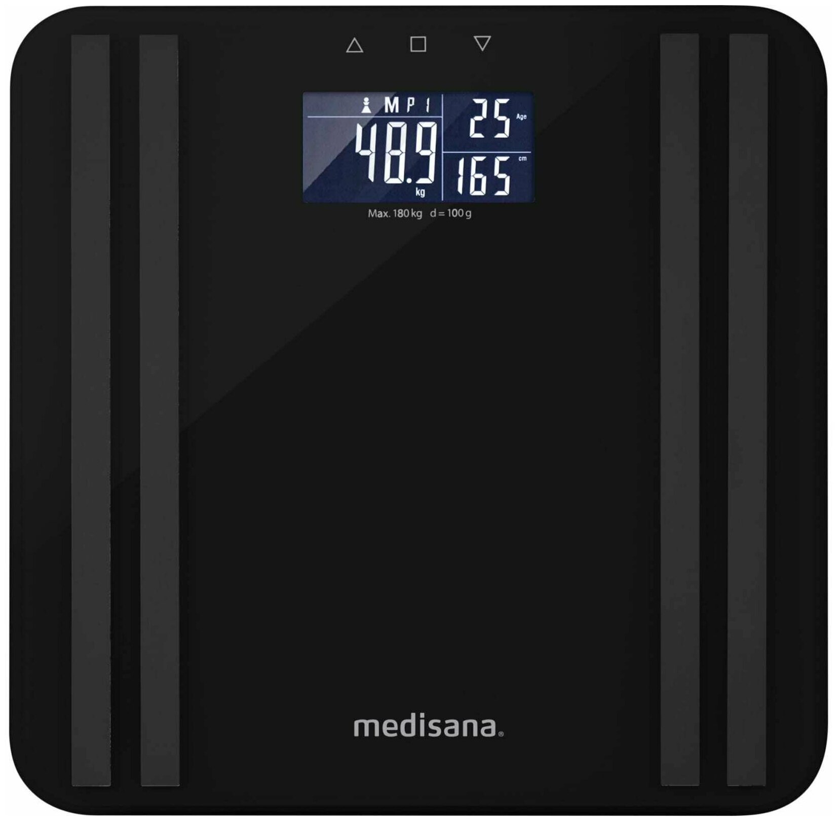 Весы электронные MEDISANA BS 465 black - фотография № 1