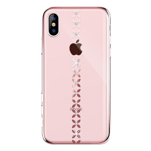 Чехол Devia для iPhone XR Lucky star Crystal Series, розовый