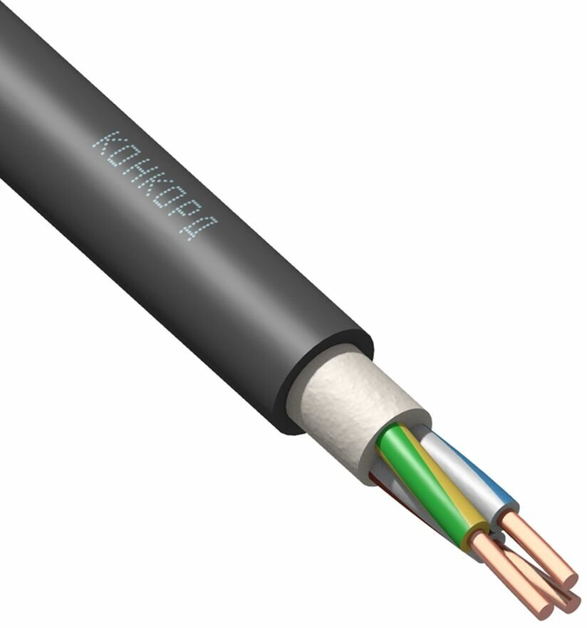 Кабель силовой ВВГнг(A)-LS 3х1,5ок(N, PE) - 0,66 ГОСТ 31996-2012 (Конкорд) 10м - фотография № 3