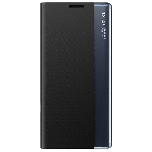 фото Чехол-кейс mypads для samsung galaxy s21 ultra с боковым окном водоотталкивающий черный