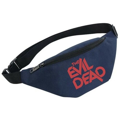 фото Сумка поясная noname, синий