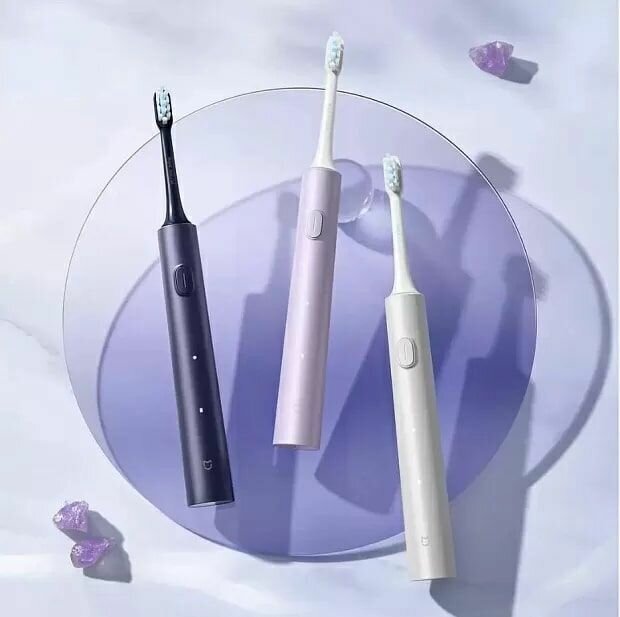 Электрическая зубная щётка Xiaomi Mijia Toothbrush T302 Purple (MES608) - фотография № 8