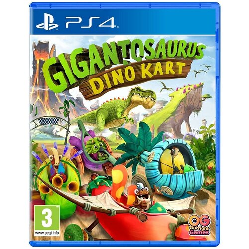Игра для PlayStation 4 Gigantosaurus: Dino Kart