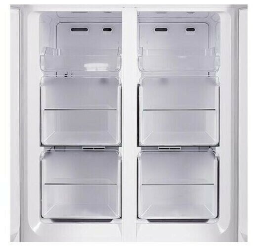 Холодильник Side by Side Leran RMD 525 IX NF - фотография № 5