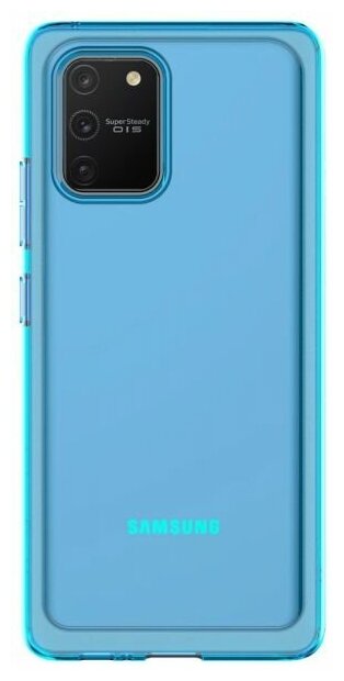 Накладка силикон Araree S Cover для Samsung S10 Lite Galaxy G770 2020 голубая