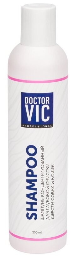Doctor VIC Шампунь-концентрат для очистки шерсти кошек и собак 5л