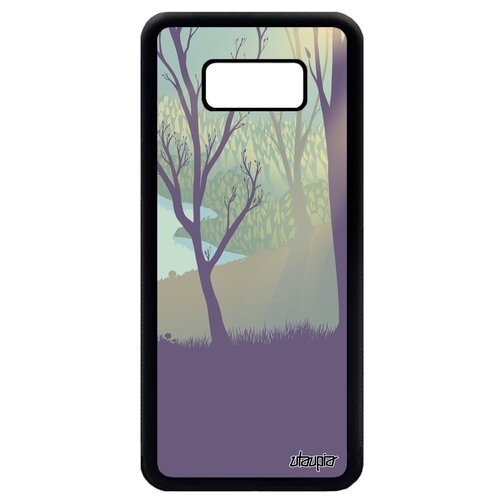 фото Чехол для телефонов galaxy s8 plus, "лесные розы" лес пейзаж utaupia