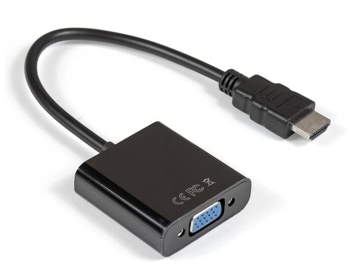 Exegate Кабель-переходник HDMI->D-Sub(F) ExeGate EX-HDMIM-VGAF-0.15 (0.15м) (oem)