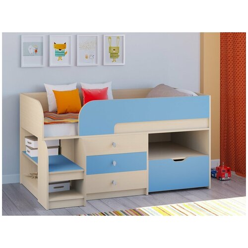 фото Двухъярусная кровать рв-мебель 124600/124651