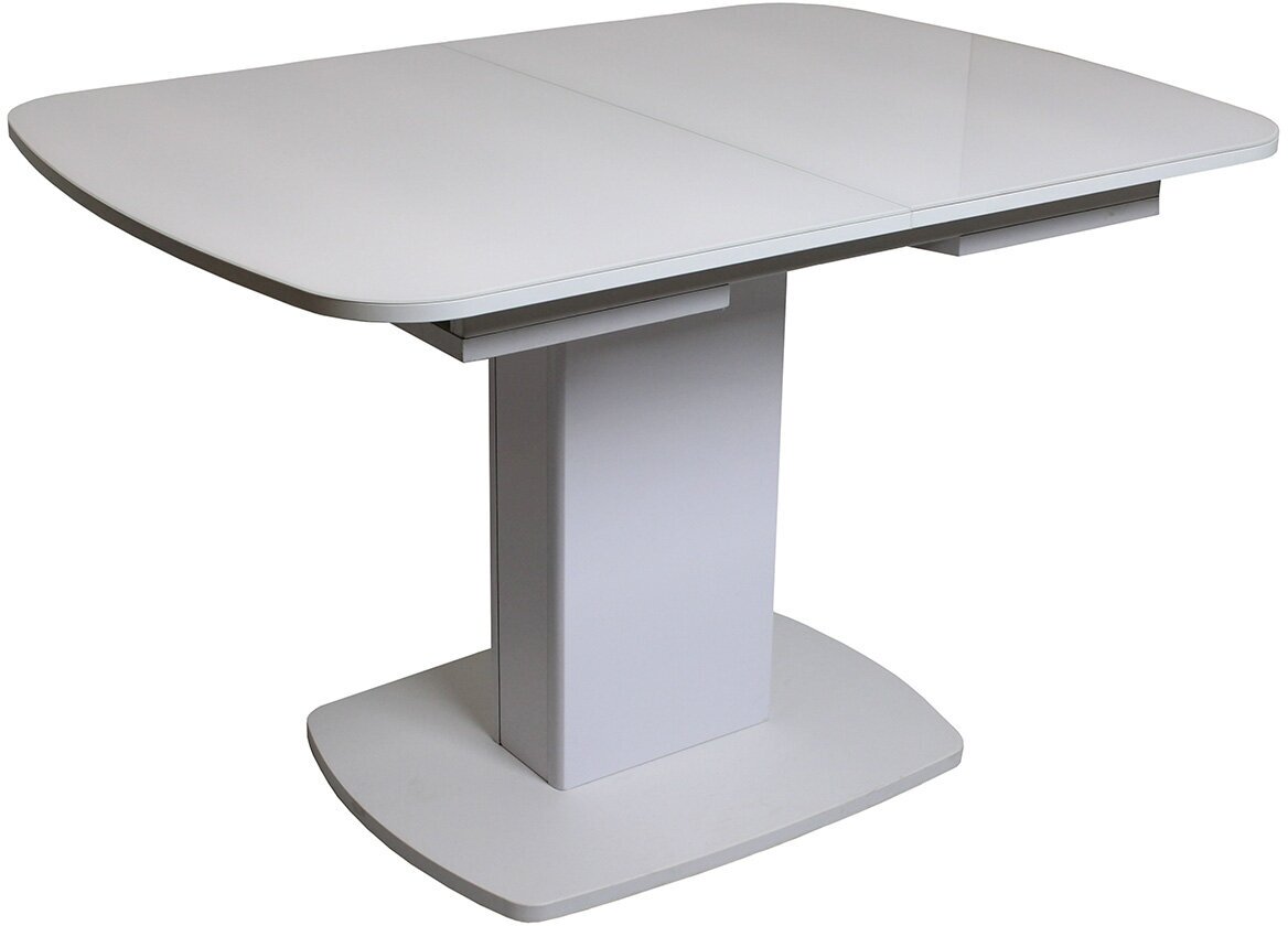 Кухонный стол раздвижной Hoff Клермон, 120(170)х72х85 см, цвет белый