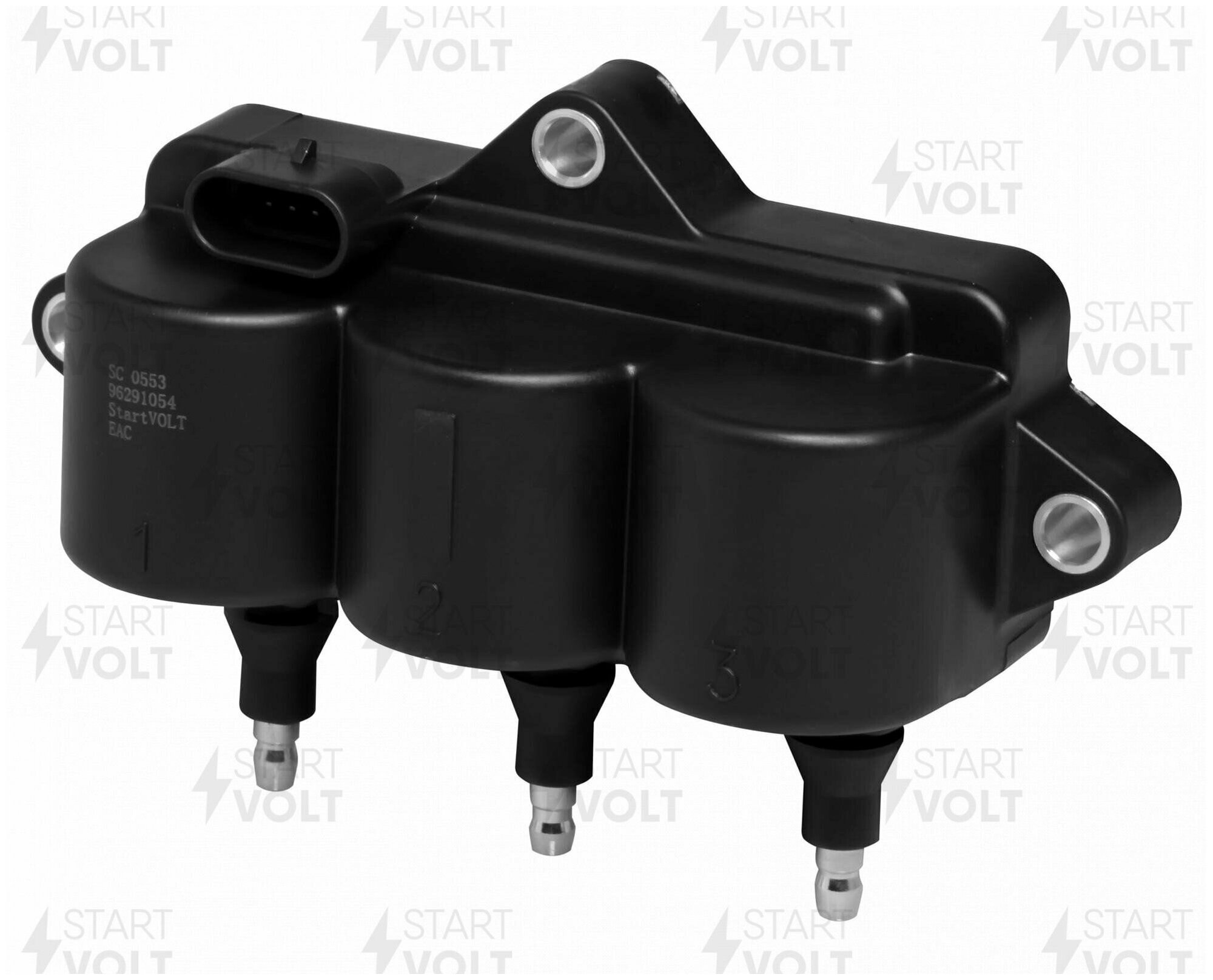 Катушка зажигания для а/м Daewoo/Chevrolet Matiz (01-)/Spark (05-) 0.8i (4 PIN) (SC 0553), STARTVOLT SC0553