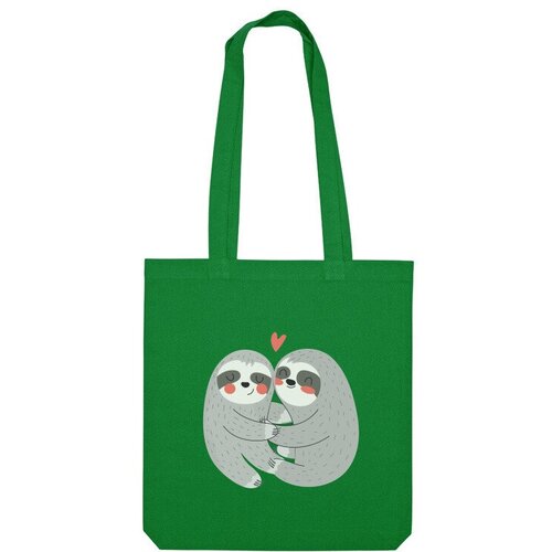 фото Сумка шоппер us basic, зеленый