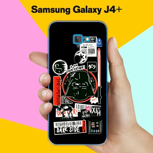 Силиконовый чехол на Samsung Galaxy J4+ Набор 30 / для Самсунг Галакси Джей 4 Плюс 2018 силиконовый чехол на samsung galaxy j4 пятна 50 для самсунг галакси джей 4 плюс 2018