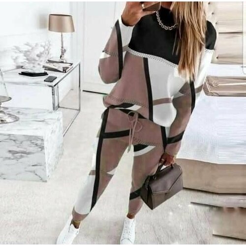 Костюм , размер 54, розовый