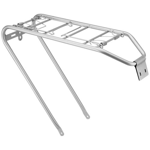 фото Багажник для велосипеда 26" стальной усиленный с двумя пружинами, серебристый, стелс (nav.200-210) stels