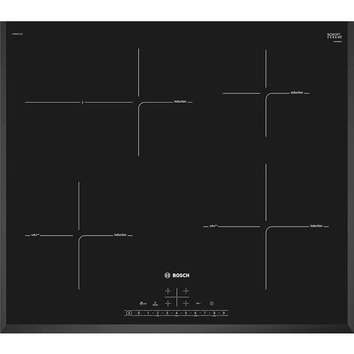 Индукционная 60 см индукция скошенные края сенсорное управление черный PIF651FC1E 8118000₽