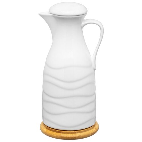 фото Бутылка для масла/уксуса/соевого соуса 9,5х8,5х19 см 450 мл "айсберг волны"; ручка; крышка с сил.уплот elan gallery