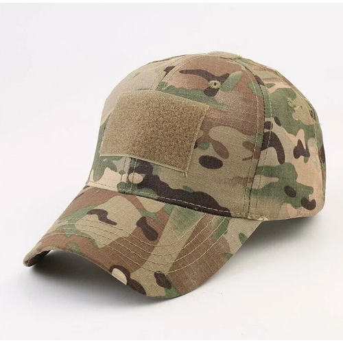 фото Бейсболка , размер 54/58, зеленый, коричневый без бренда