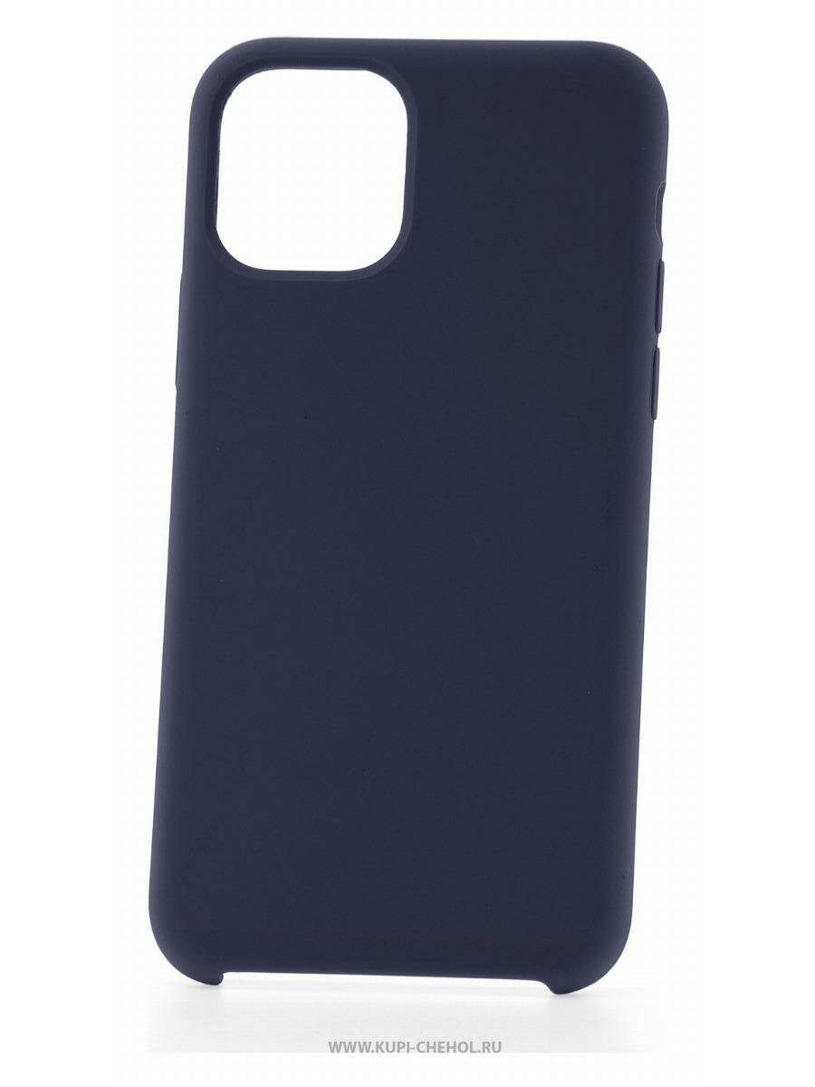 Чехол для iPhone 11 Pro Derbi Slim Silicone-2 темно-синий